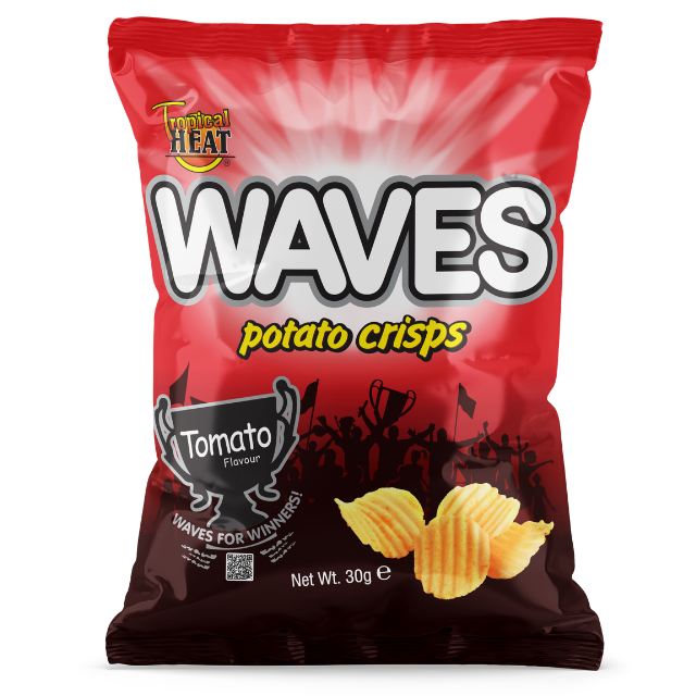 Tropical Heat Waves Tomato Crisps 30G